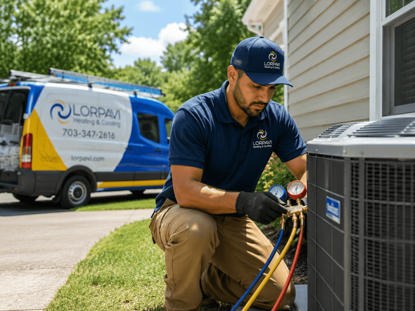 Air Conditioning — LORPAVI Northern Virginia LORPAVI Air Conditioning in Northern Virginia — Manassas, Fairfax, Chantilly, Centreville, Gainesville
