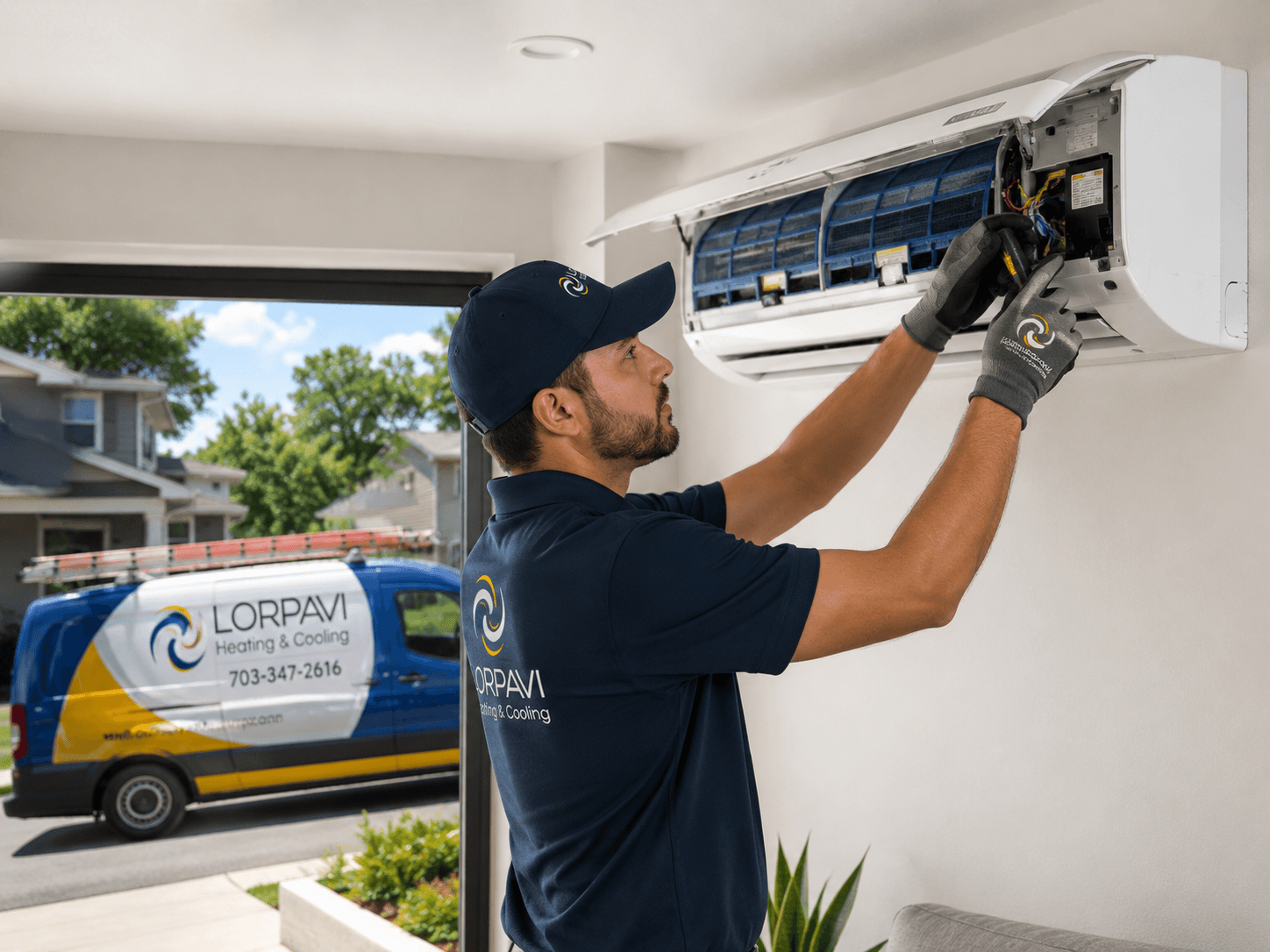 Mini-Split Systems — LORPAVI Northern Virginia LORPAVI Mini-Split Systems in Northern Virginia — Manassas, Fairfax, Chantilly, Centreville, Gainesville